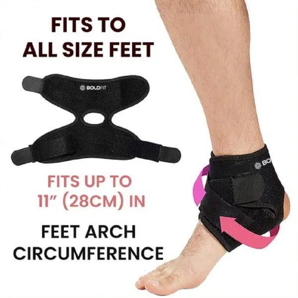BOLDFIT Ankle Support For Pain Relief Injury Ankle Grip Gym Brace