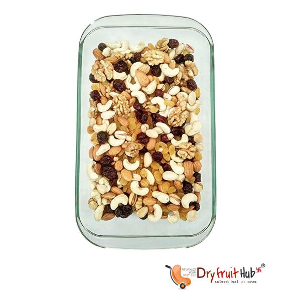 Dry Fruit Hub Healthy Natural Dry Fruit Mix Gift Box 300 g Premium International Healthy