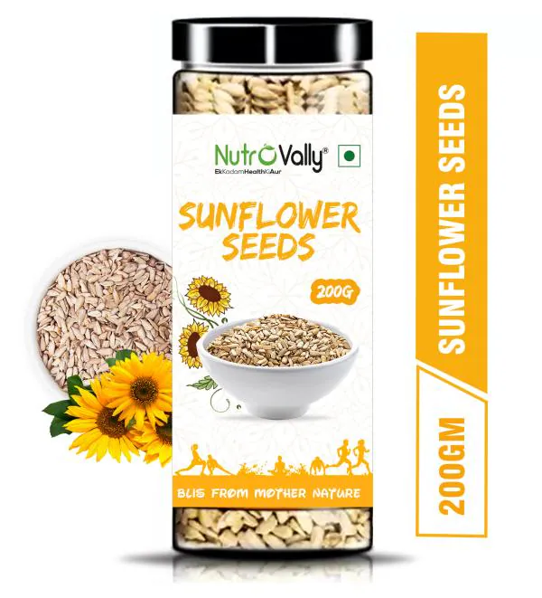 Nutrovally Sunflower Seeds With Goodness of Magnesium & Vitamins