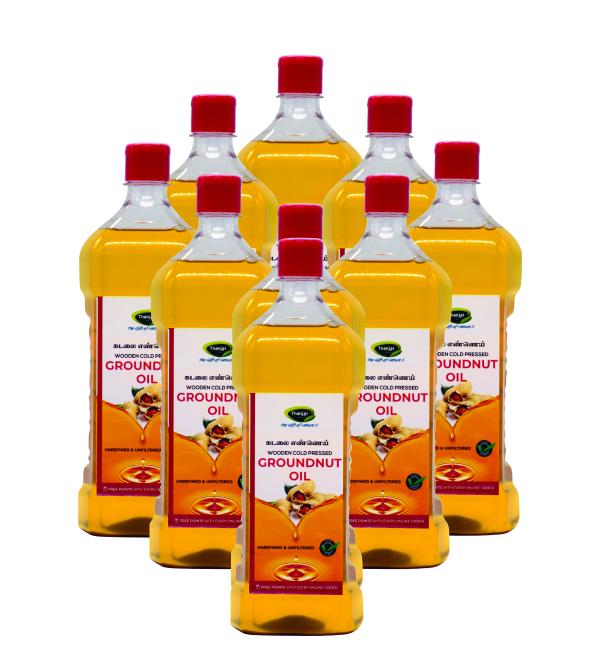 9ltr Groundnut Oil (1L x 9) JioMart