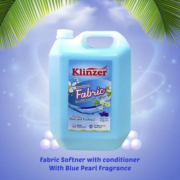 Klinzer Fabric Softener with Conditioner Blue Pearl, 5 L JioMart