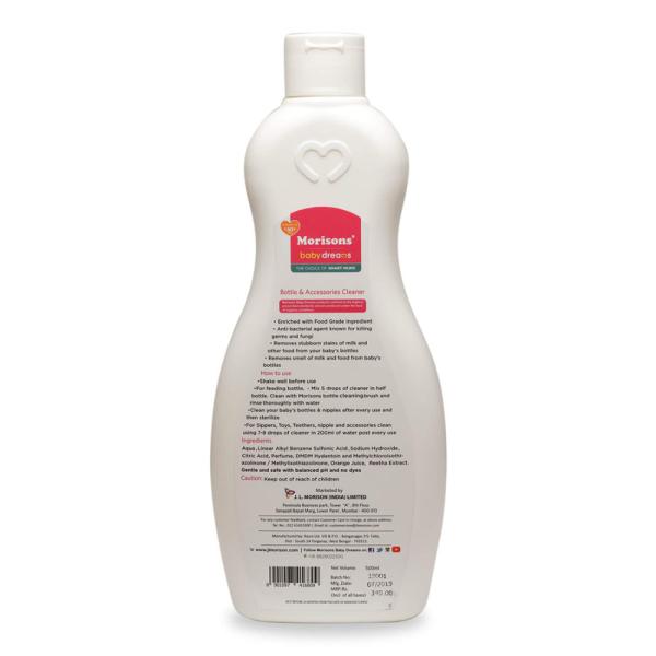 Morisons Baby Dreams Multicolor Bottle And Accessories Cleaner 500 ml