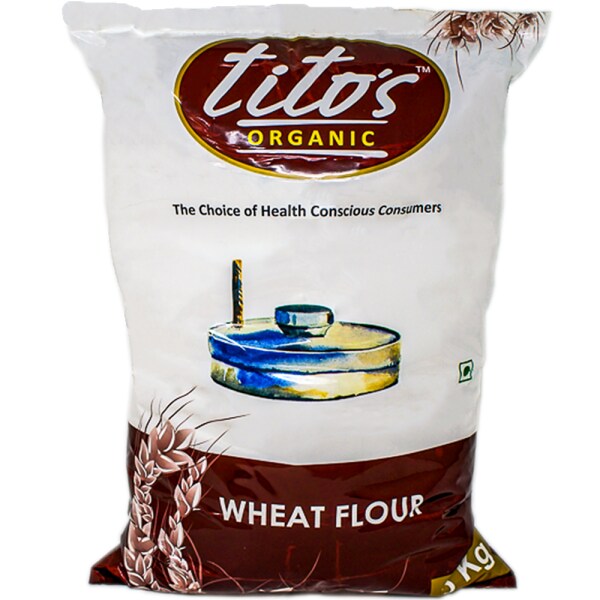 Tito's Organic Wheat Flour 5 kg JioMart