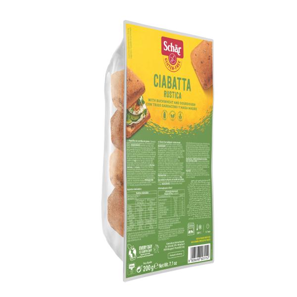 Schar Ciabatta Rustica Gluten Free Bread, 200g JioMart