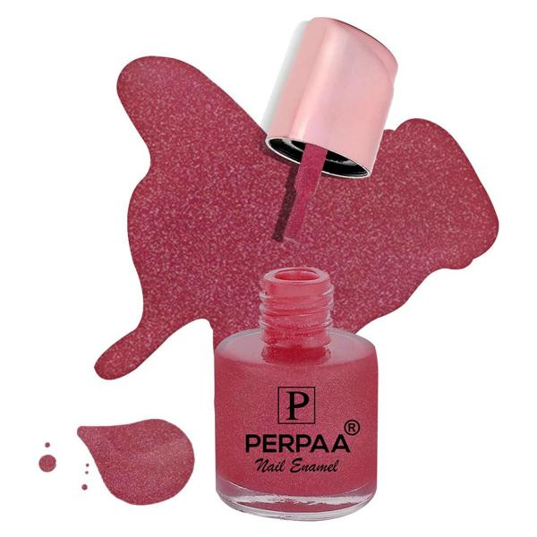 Perpaa Gliiter Pink Nail Polish JioMart