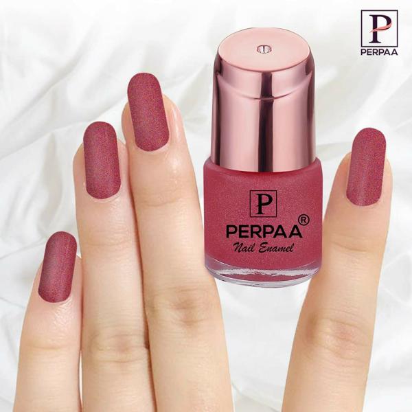 Perpaa Gliiter Pink Nail Polish JioMart