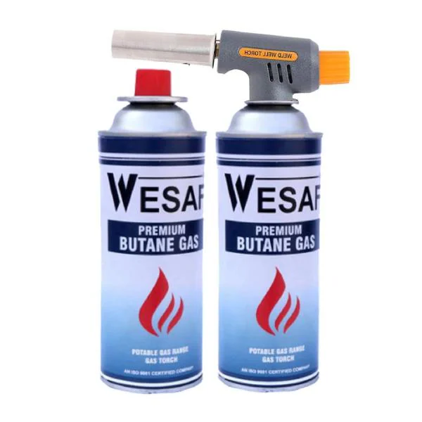 GCA Automatic Camping Gas Torch Blowtorch Welding Flame Gun Food Gun