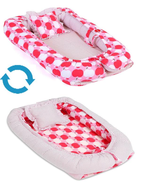 Vparents Pink Baby Nest Bedding Set (Pack of 2) JioMart