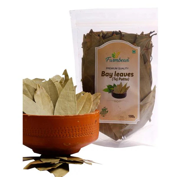 Farmbean Natural Bayleaf Leaves Dried 100Gms/ Tej Patta Dried bay