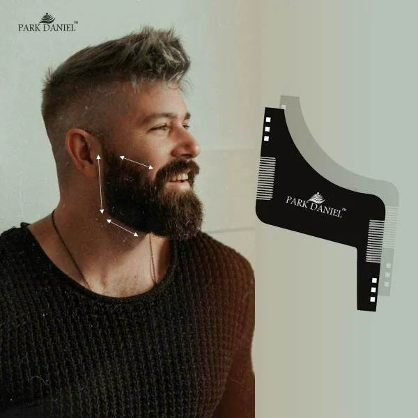 Park Daniel Boomerang Z Shaper Beard Comb | Style your beard hassle-free |  Pocket-size Comb for hair & Beard styling - JioMart