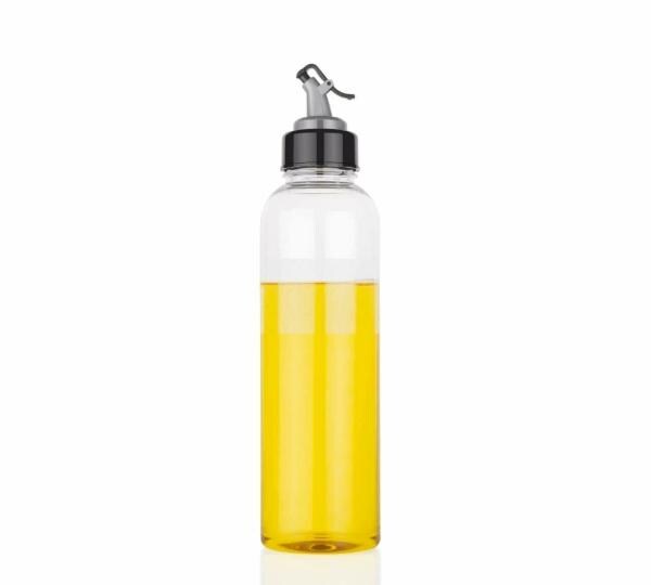 Plastic Easy Flow Plastic Oil and Vinegar Container Dispenser//Pourer Bottle for Kitchen Pack of 2 1000ml, 1 L