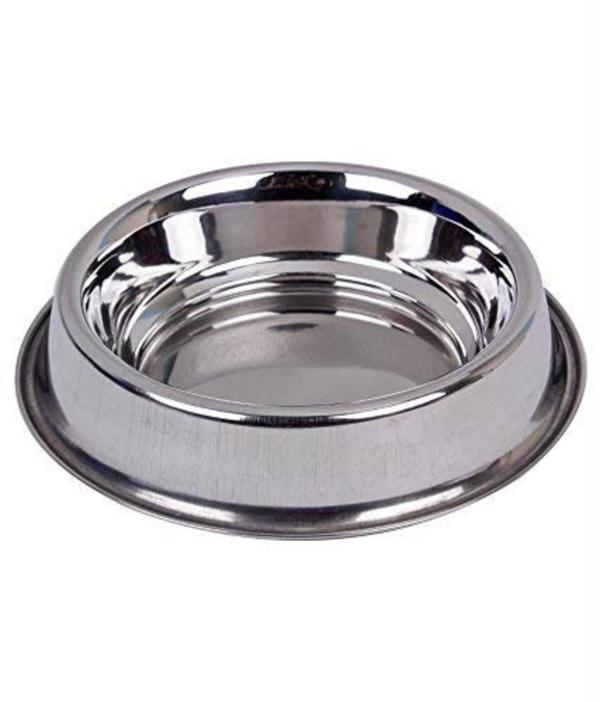 Pets Empire Dog Bowl Anti Ant Pet Bowls Steel Bowl ,Medium JioMart