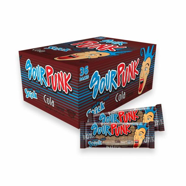 Sour Punk Cola Flavor Candy Sticks 40g Each (Pack of 24) JioMart