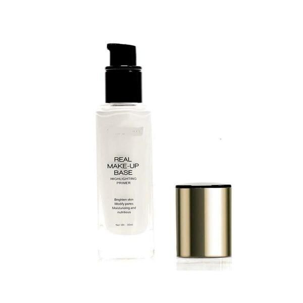AVARS Real Base Natural Tint Highlighting Primer for Face Make Up Oil Free with Studio Perection
