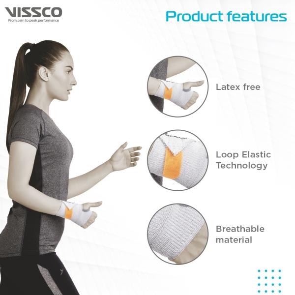Vissco Wrist Support Wrist Brace With Thumb Support for sports