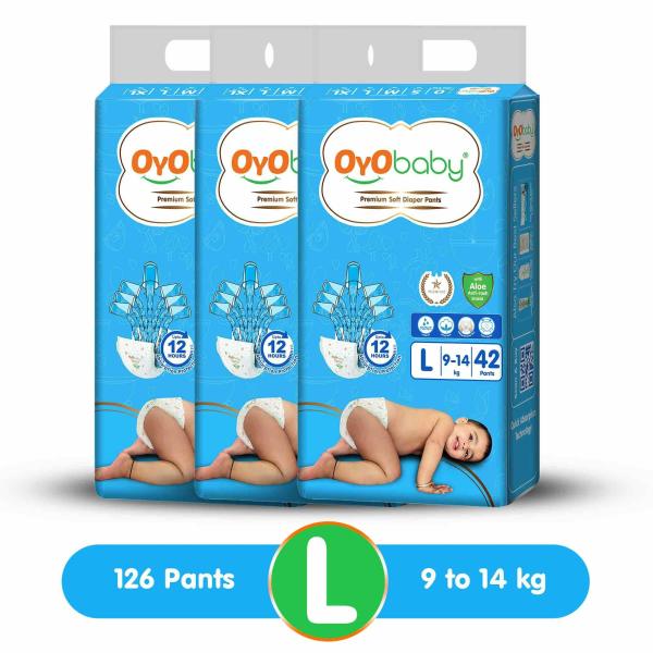 OYO BABY Diaper for Baby, Kids, New Born (LargePack of 3) JioMart