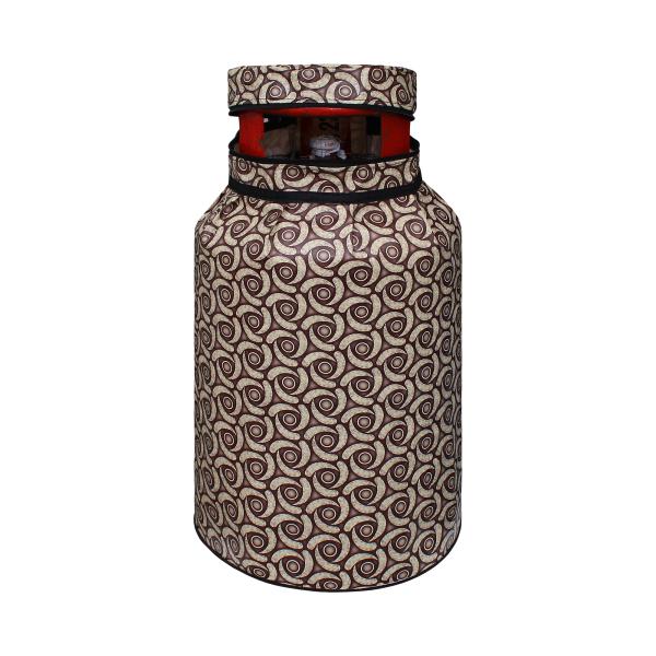 DREAM CARE LPG PVC Gas Cylinder Cover (25 * 12 Inches) Brown JioMart