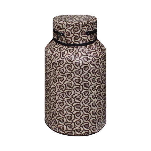 DREAM CARE LPG PVC Gas Cylinder Cover (25 * 12 Inches) Brown JioMart