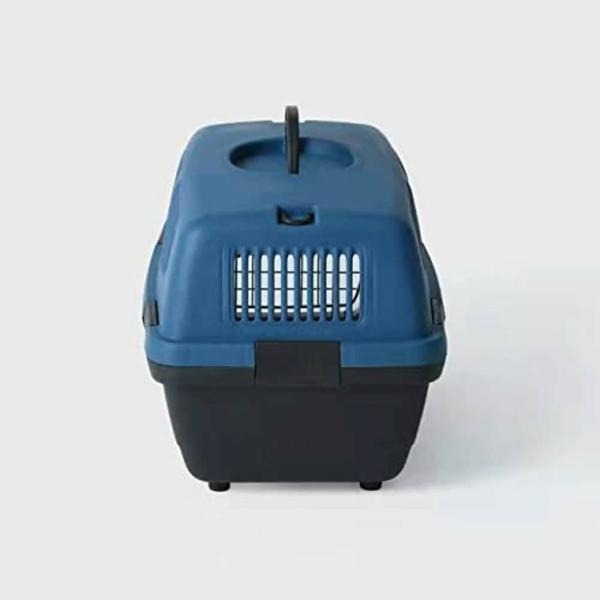 Petvogue Dog And Cat Carrier, Blue, Black JioMart