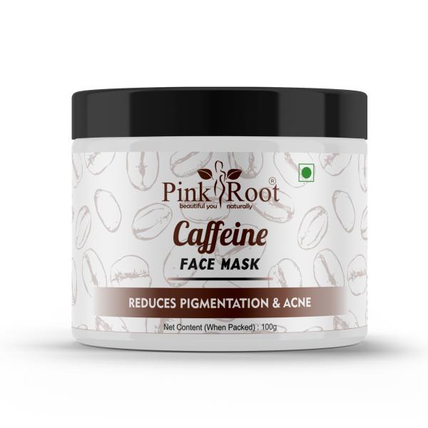 Pink Root Men and Women Caffeine Face Mask Brighten Skin Dm Water and