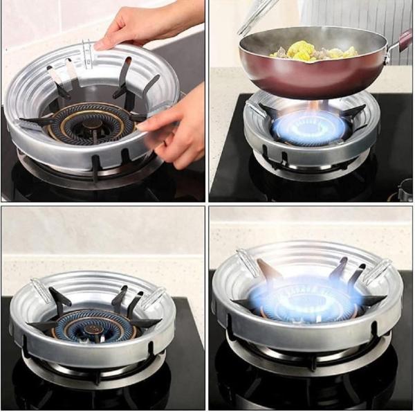 VRLSE Gas Saver Burner Stand Gas Saver Jali Home Gas Stove Fire