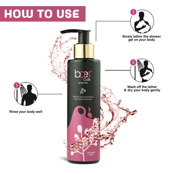 Baes Club Deeply Nourishing & Exfoliating Shower Gel JioMart