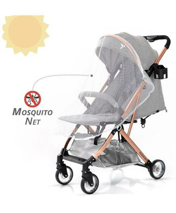 Teknum Explorer Travel Stroller, Light Grey JioMart