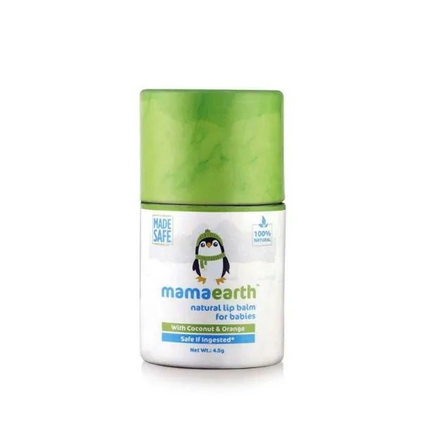 Mamaearth Natural Baby Lip Balm For Babies With Coconut Oil Cocoa