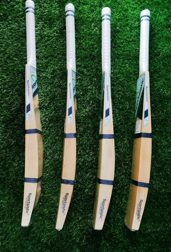 SPORTSISTIC White Scoop Kashmir Willow Double Blade Cricket Bat