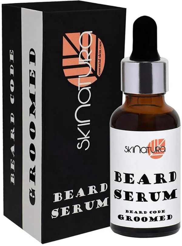 Skinatura Mustache Beard Growth Oil Code Rascal and Groomed Serum Combo