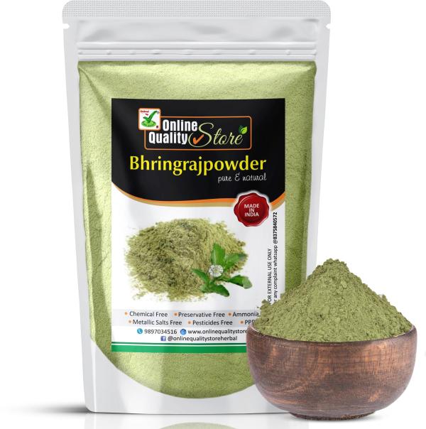 Online Quality Store Bhringraj Powder - 200 g| Hair Pack Powder|  bhringrajasava| natural hair mask - JioMart