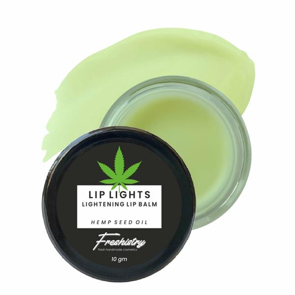 Freshistry Hemp Lip Balm Lightening Lip Balm For Lightening, Brightening & Dark Lips Dry