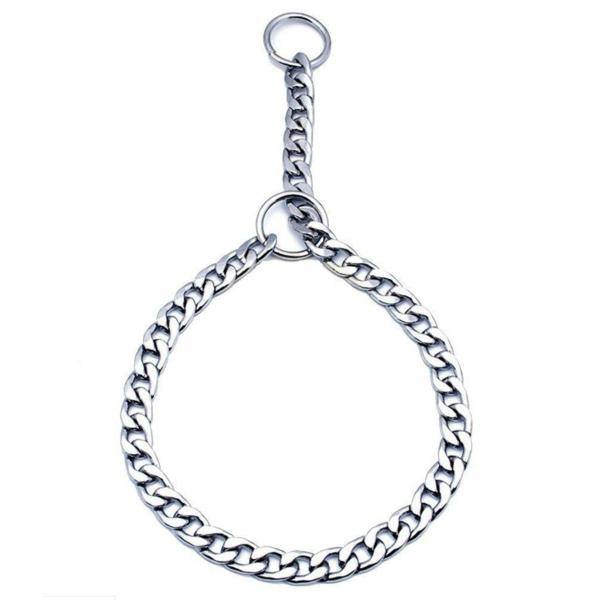 PSK Pet Mart Dogs Choke Chain (Silver) JioMart