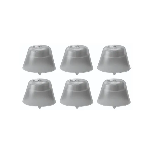 FCS Pack of 6 Click Sleeve for Siemens Signia, A&M, audibene, Audio ...