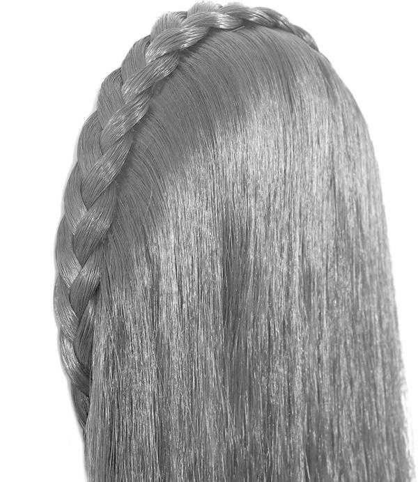 Cilxfox Women and Girls Black Synthetic Hair Extension JioMart