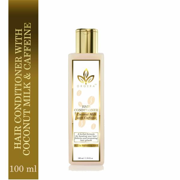 Orgera Coconut Milk Hair Conditioner with Caffeine (Sulfate Free) JioMart
