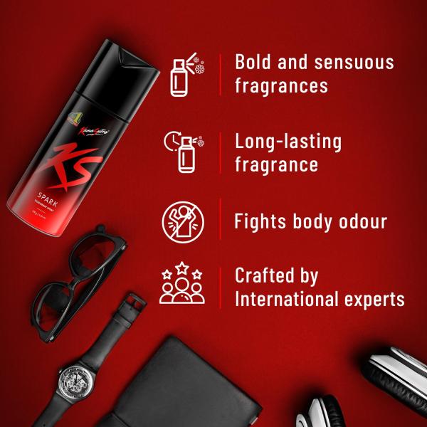 Kamasutra Spark Deodorant Spray For Men 150 ml JioMart