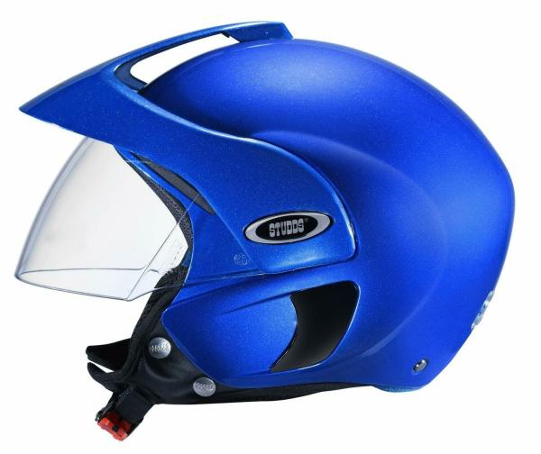 Studds Marshall Open Face Helmet (Flame Blue, XL) JioMart