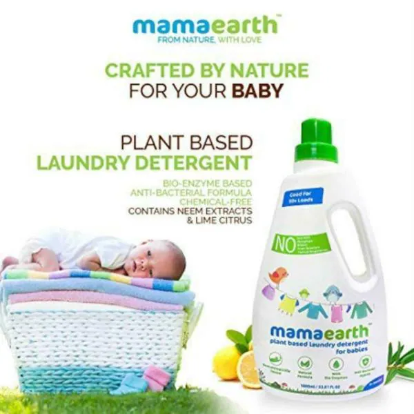 Mamaearth Plant Based Baby Laundry Liquid Detergent With BioEnzymes