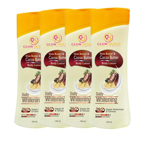 GlowOcean Body Lotion with Cocoa Butter & Shea Buter For Skin Whitening