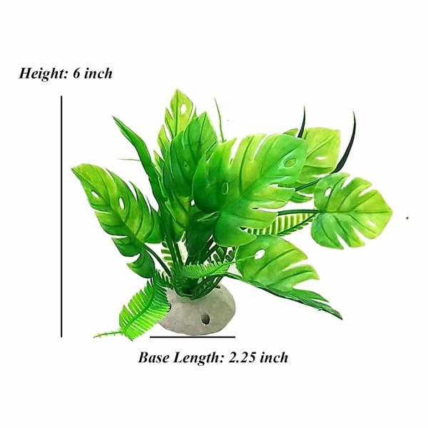 Jainsons Pet Products Artificial Plants for Aquarium Fish Tank Decor