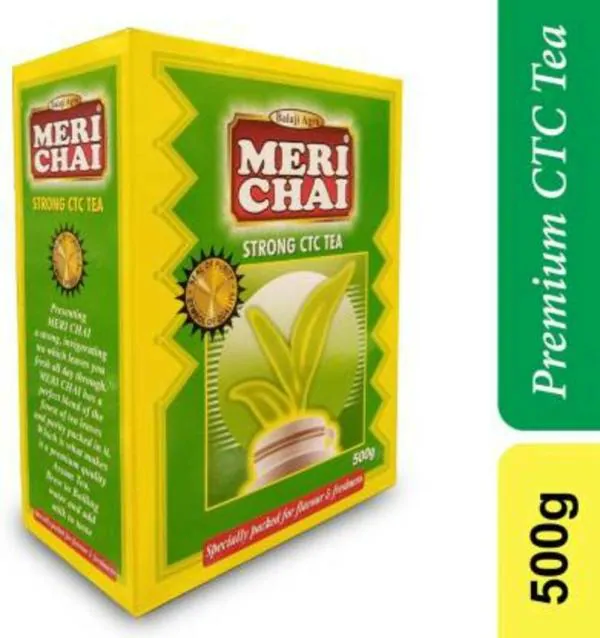 MERI CHAI Strong CTC Tea 500g Tea Box (500 g) JioMart
