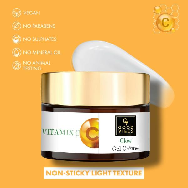 Good Vibes Vitamin C Glow Gel Creme (50 g) JioMart