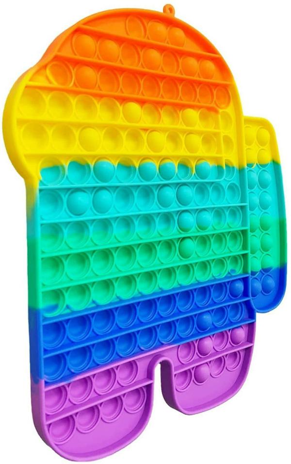 NEEL Jialto Multicolor Silicone, Rubber Big Size Push Pop Fidget