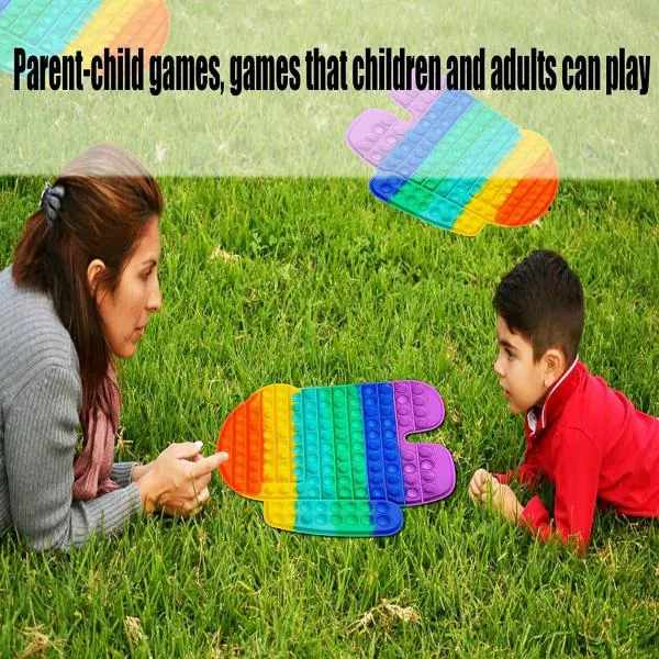 NEEL Jialto Multicolor Silicone, Rubber Big Size Push Pop Fidget