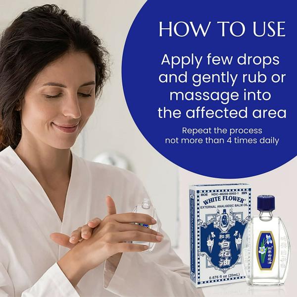 MOVITRONIX White Flower External Analgesic Balm Oil 20ml JioMart
