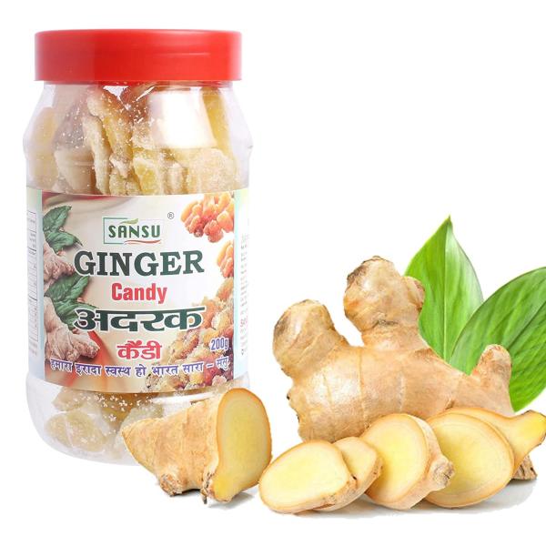 SANSU Dried Ginger Candy 200 g JioMart