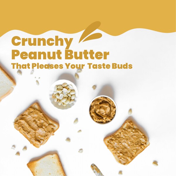 SHANTI'S Natural Crunchy Peanut Butter Unsweetened Flavor with High