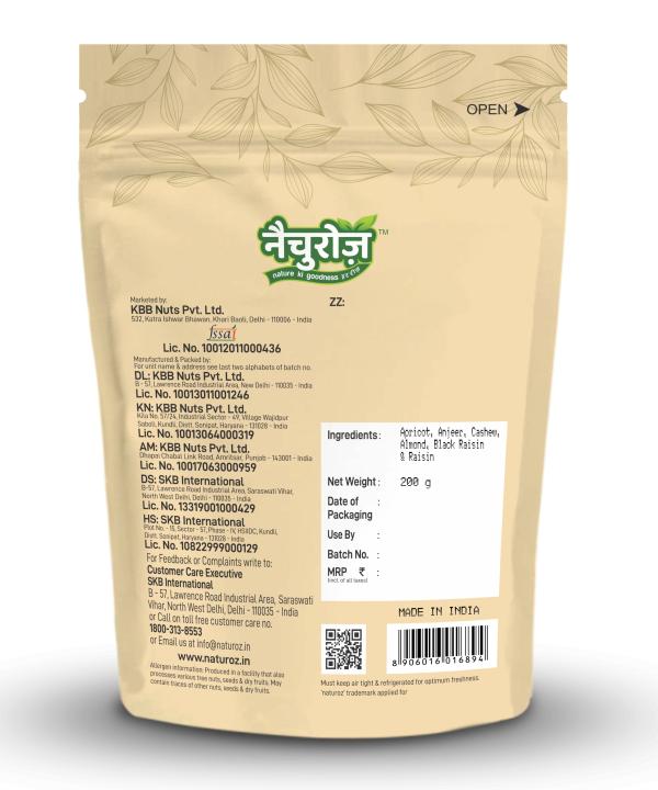 Naturoz Mixed Dry Fruits 200 g JioMart