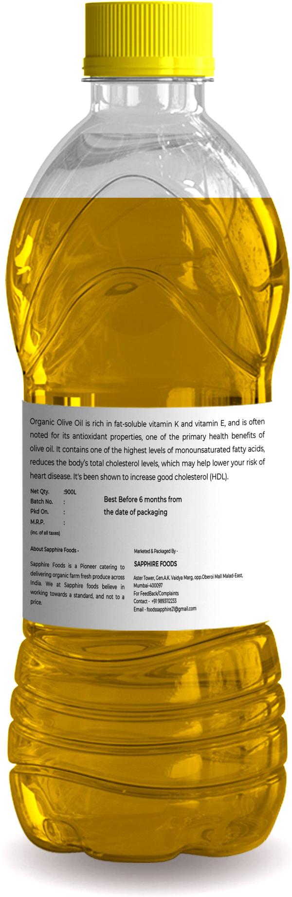 Sapphire Foods Olive Oil 1 L JioMart